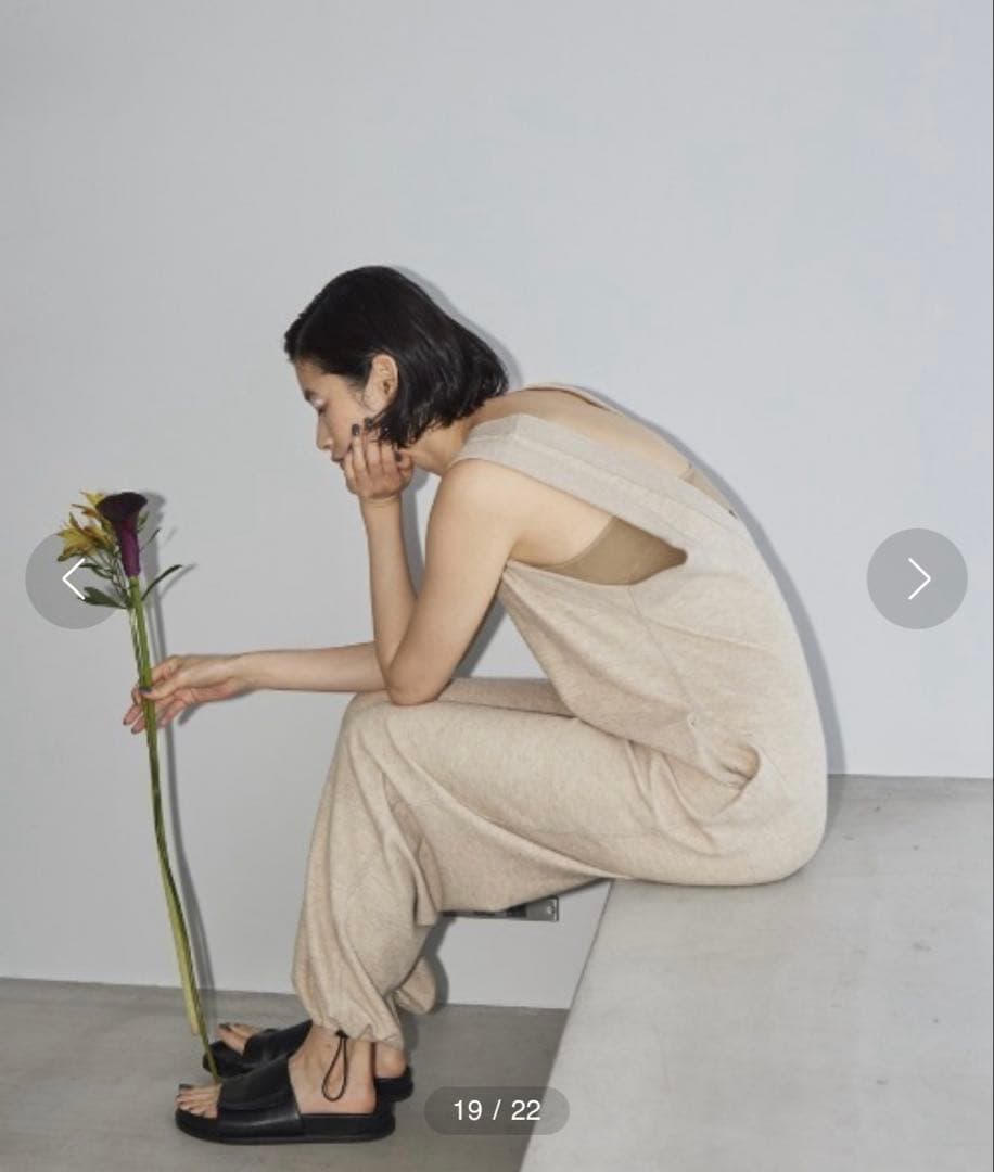 【タグ新品未使用】Cottonlinen Rough Combinaison