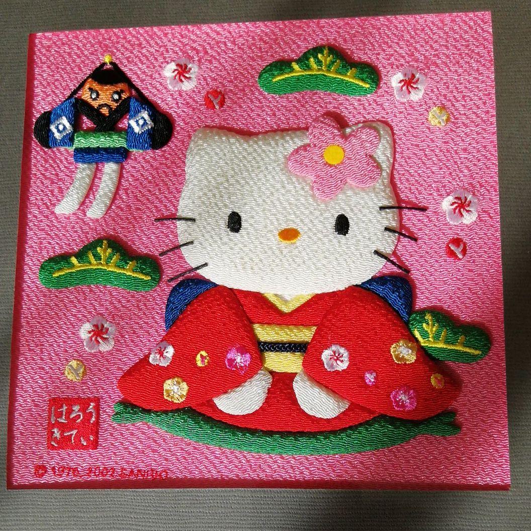 ハローキティ【超レア】はろうきてぃ工房　飾り額　Hello Kitty