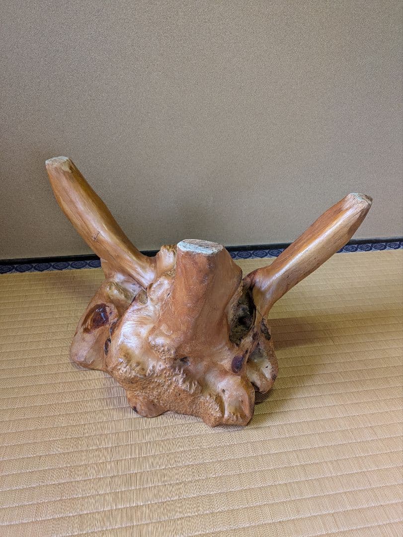 古木　インテリア　切り株　飾り台　花台　盆栽台　天然木