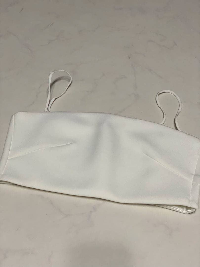 huitrox strappy bandeau tops 2色セット