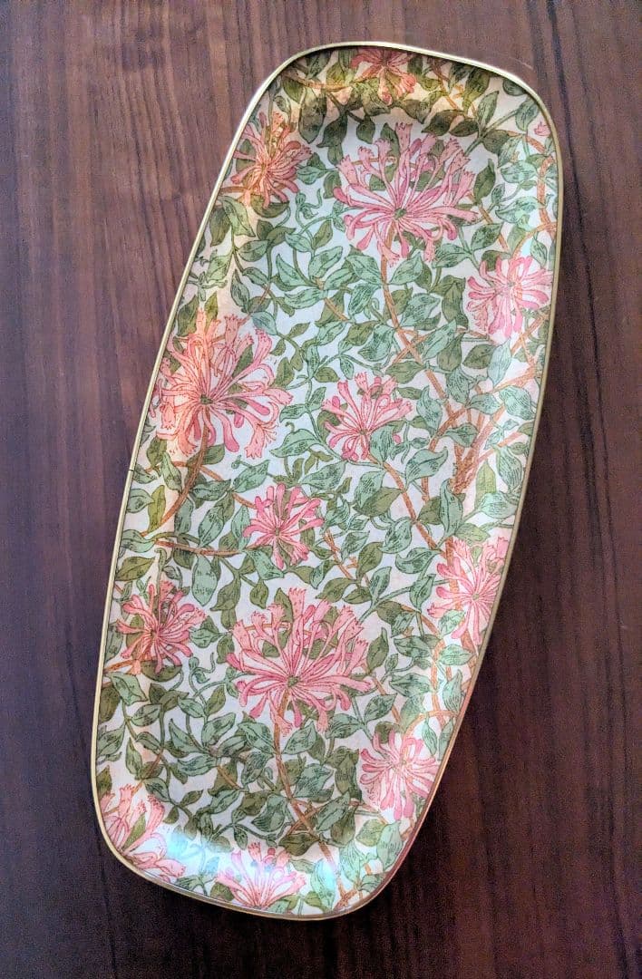 ヴィンテージ Arnold Designs トレー イギリス製 フラワー柄