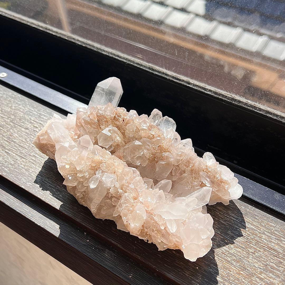 迫力あり　ヒマラヤ水晶　マニカラン産クラスター　天然　　3