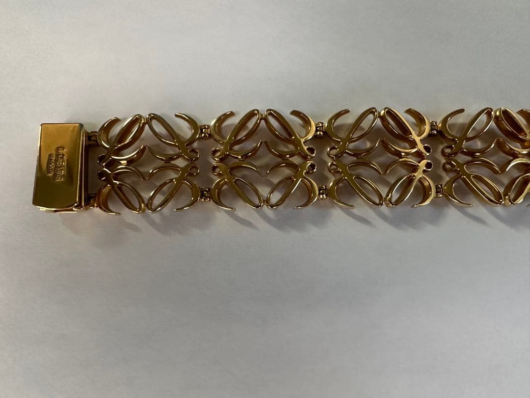 LOEWE ロエベ ビンテージ ブレスレット アナグラム