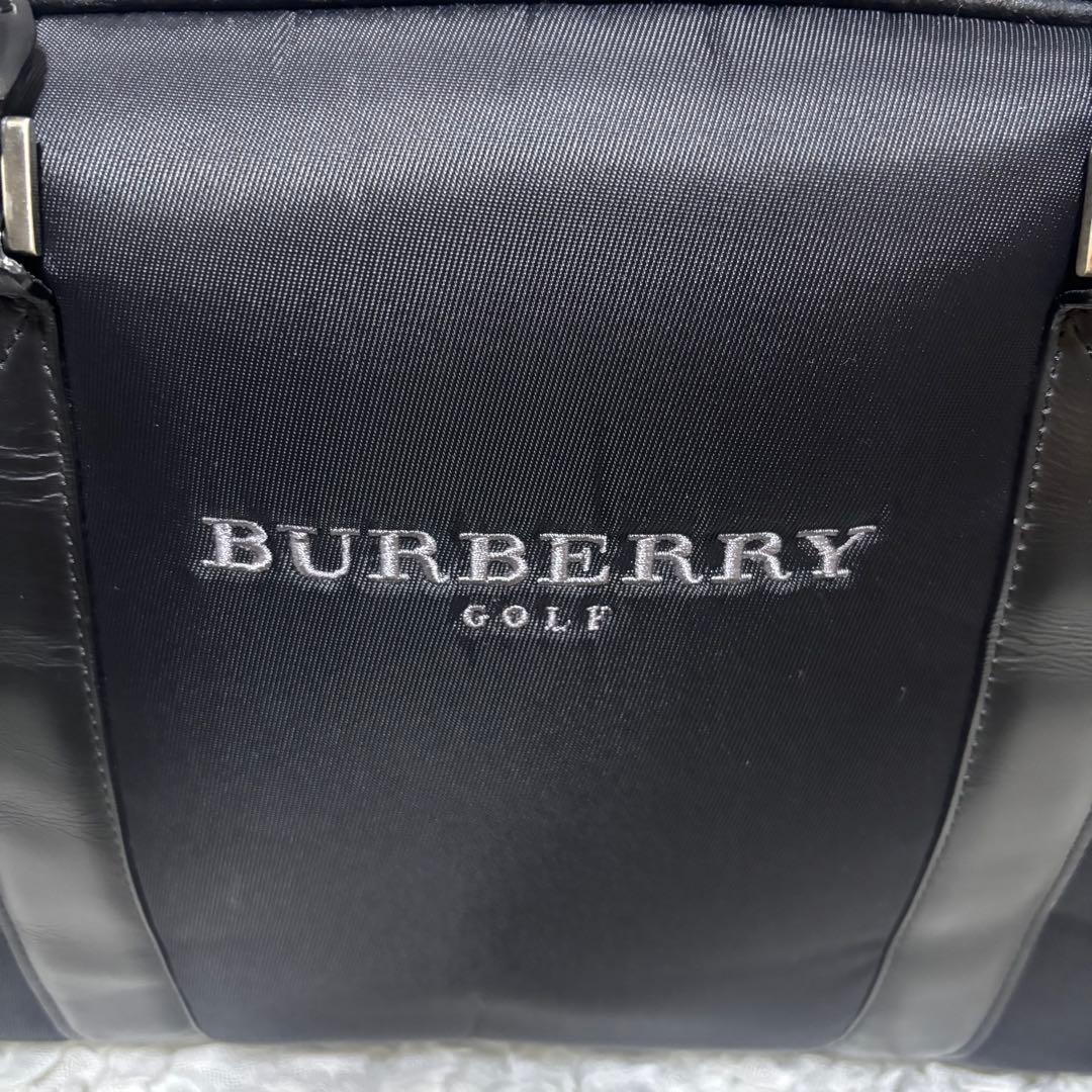 【希少】バーバリーゴルフ　ボストンバッグ　ノバチェック　ゴルフバッグ