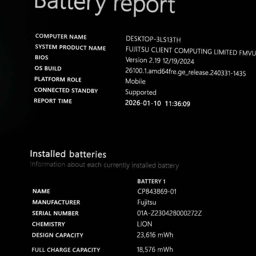 日本製 Fujitsu 美品 超軽量 驚速 13世代i5 8GB 512GB