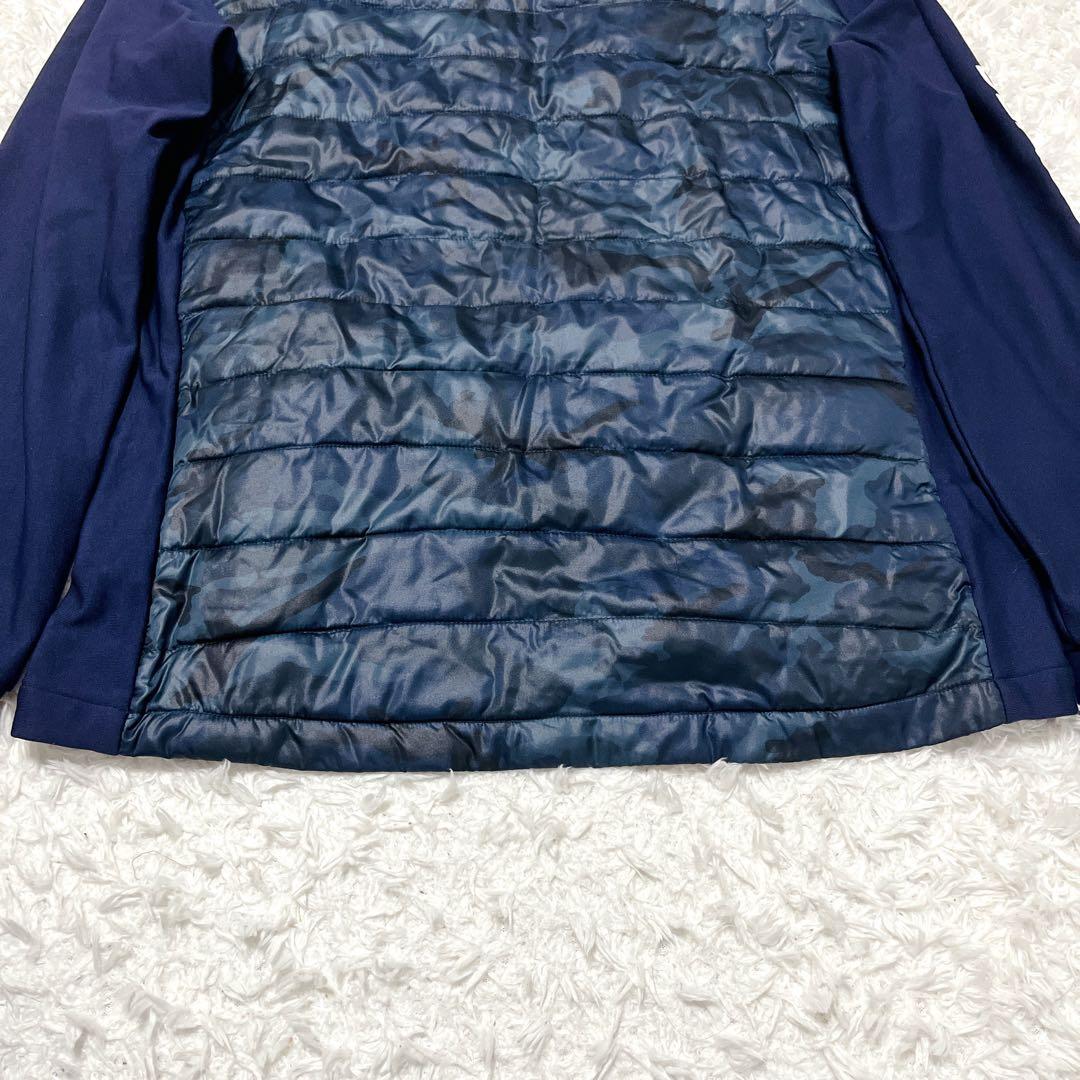 BEAMS GOLF ビームス ゴルフ 中綿 ジャケット カモフラ 切替 伸縮性