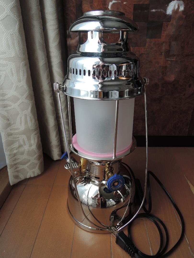 【新品】Petromax HK500 エレクトロ(躯体ニッケル色) 電球ランタン