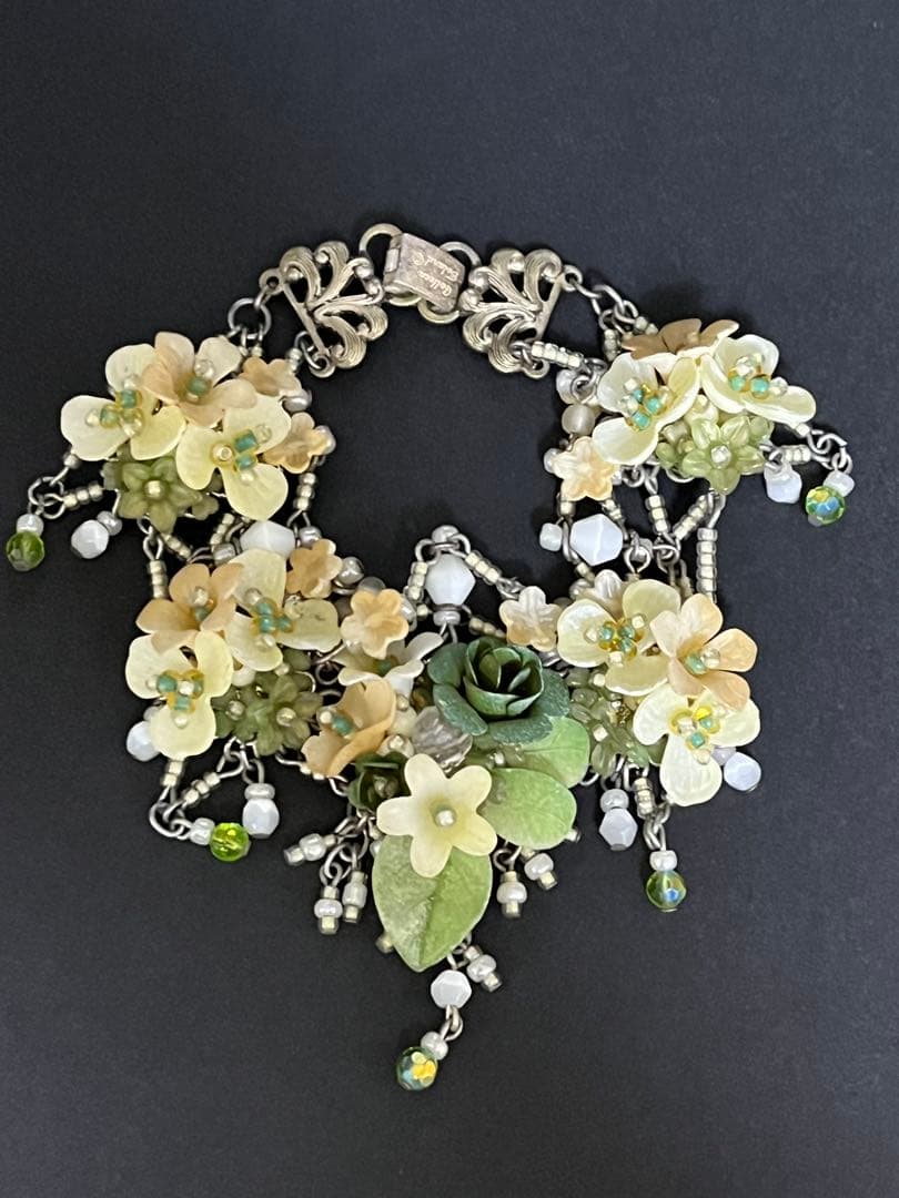 colleen toland コリーントーランド花モチーフ ブレスレット