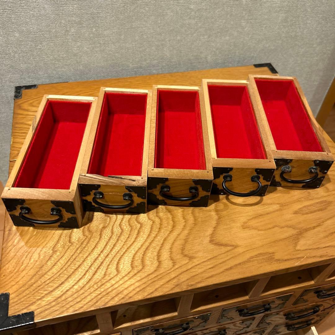 薬箱　木製　アンティーク家具　小物入れ　アクセサリー入れ