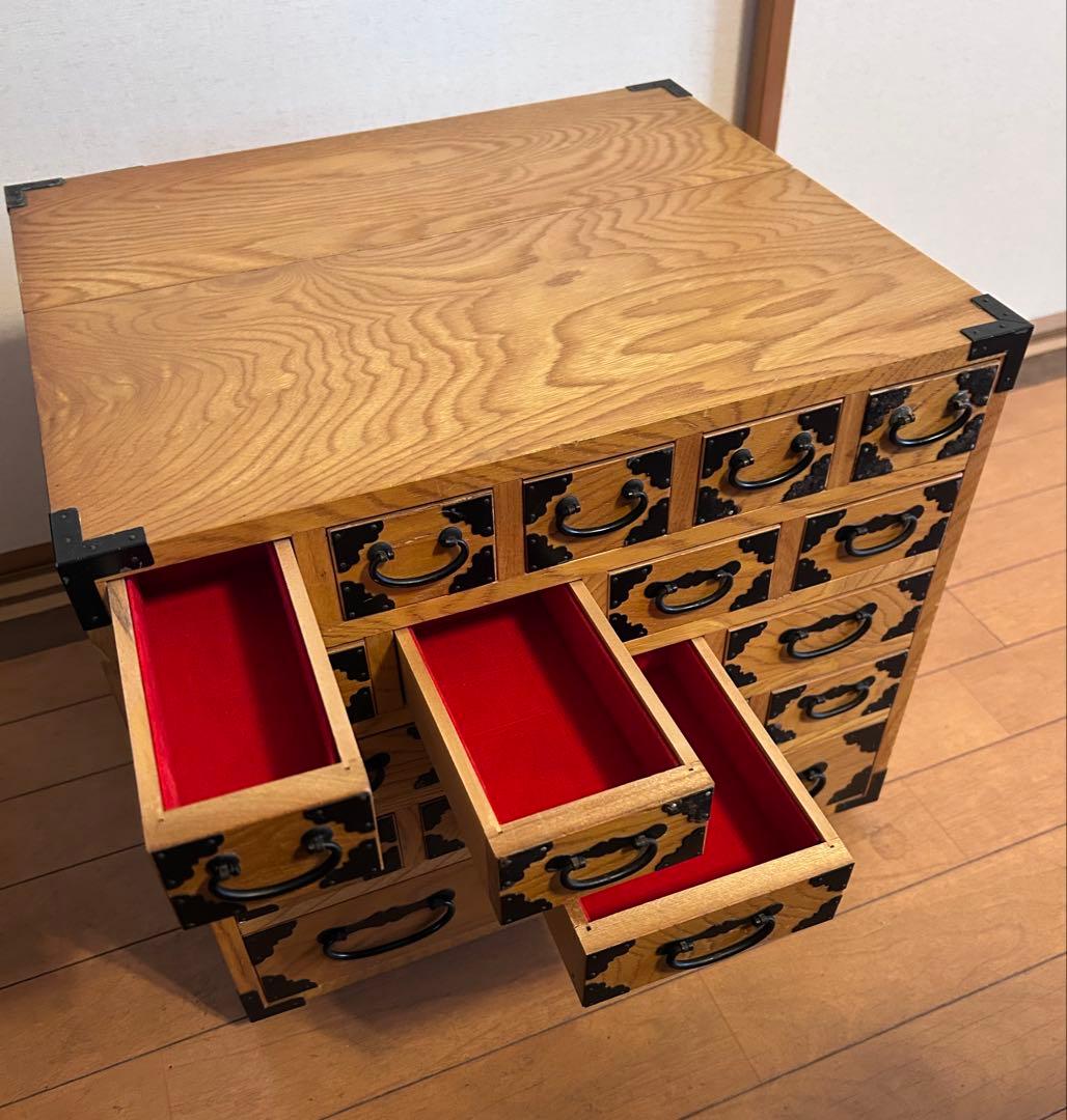 薬箱　木製　アンティーク家具　小物入れ　アクセサリー入れ