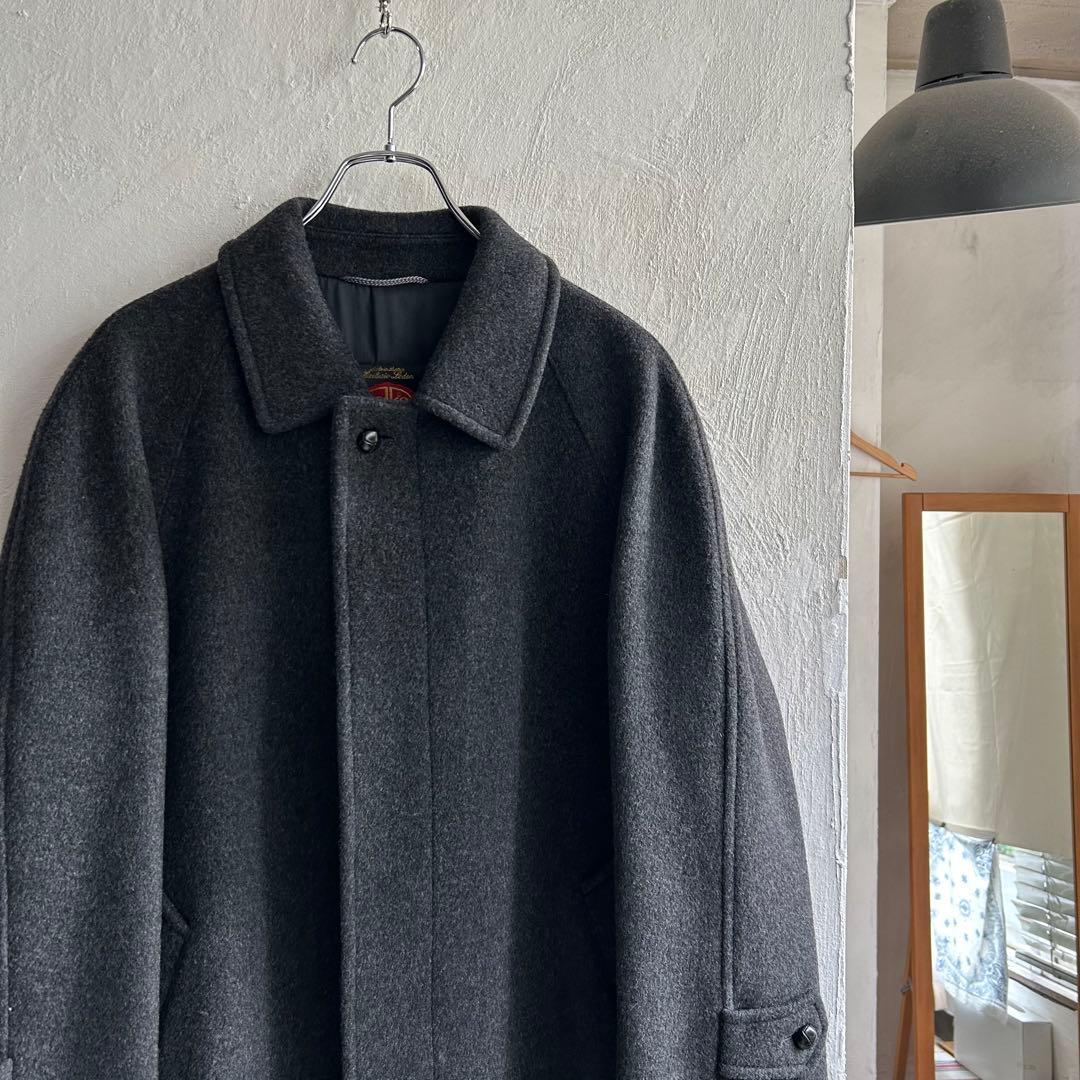 美品 オーストリア製 SALKO 比翼 ローデンコート サルコー グレー