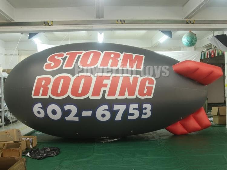 飛行船型アドバルーン　副業にしてみませんか？