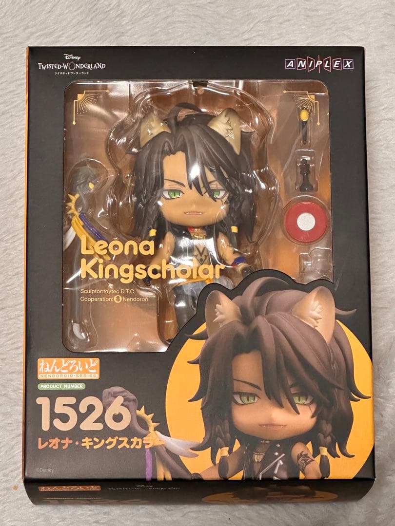 【缶バッジ付き】【箱付き】【匿名配送】ねんどろいど レオナ・キングスカラー