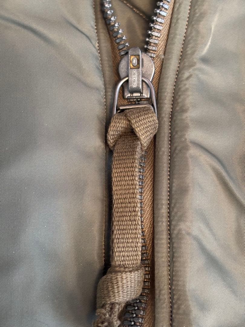 【バズリクソン】 MA-1 フライトジャケット リフレクター&ステンシル 復刻