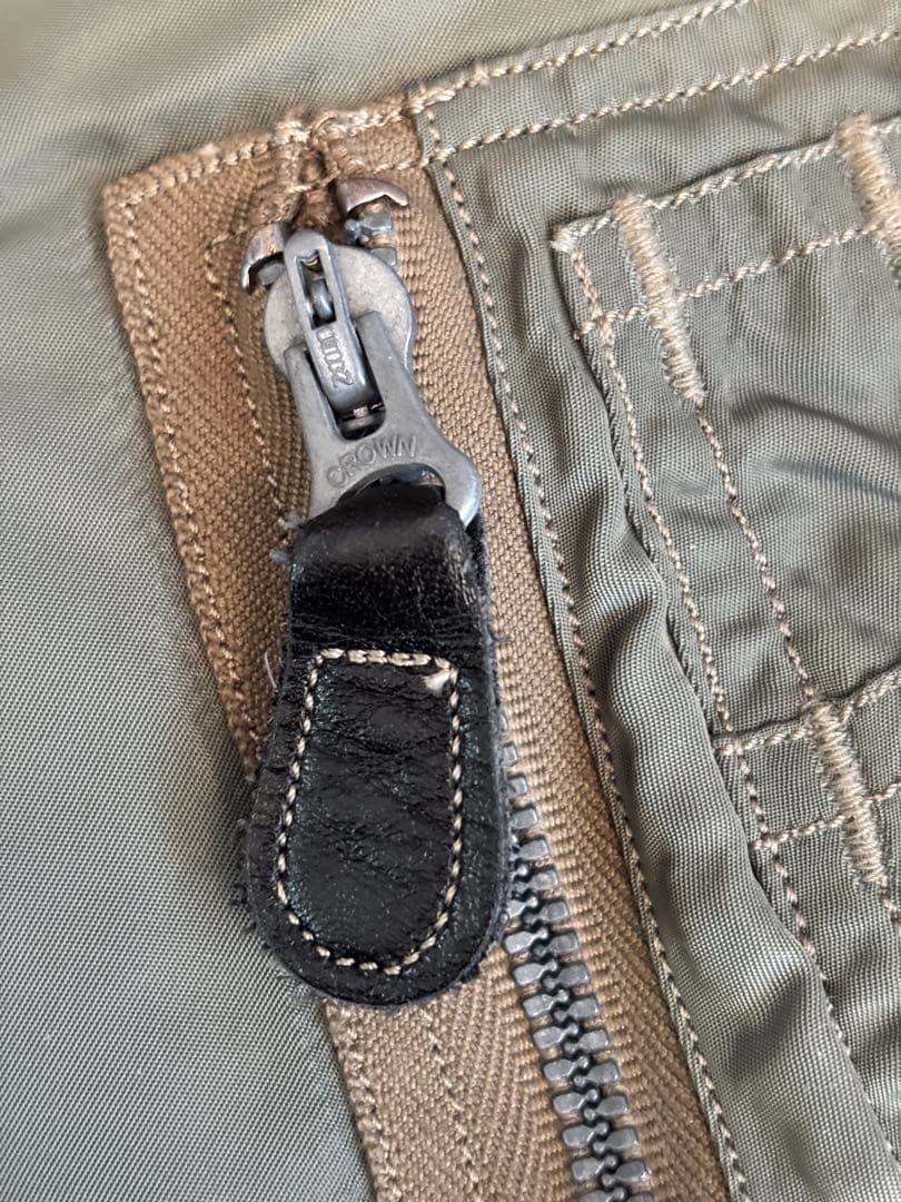 【バズリクソン】 MA-1 フライトジャケット リフレクター&ステンシル 復刻