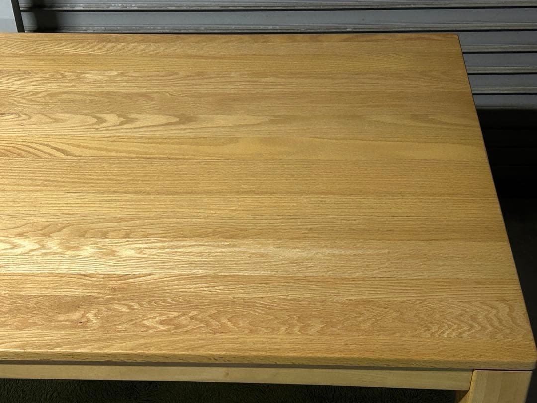 ☆山口県下松市よりダイニングテーブル 天然木 ナフコ 幅180 奥90 高71