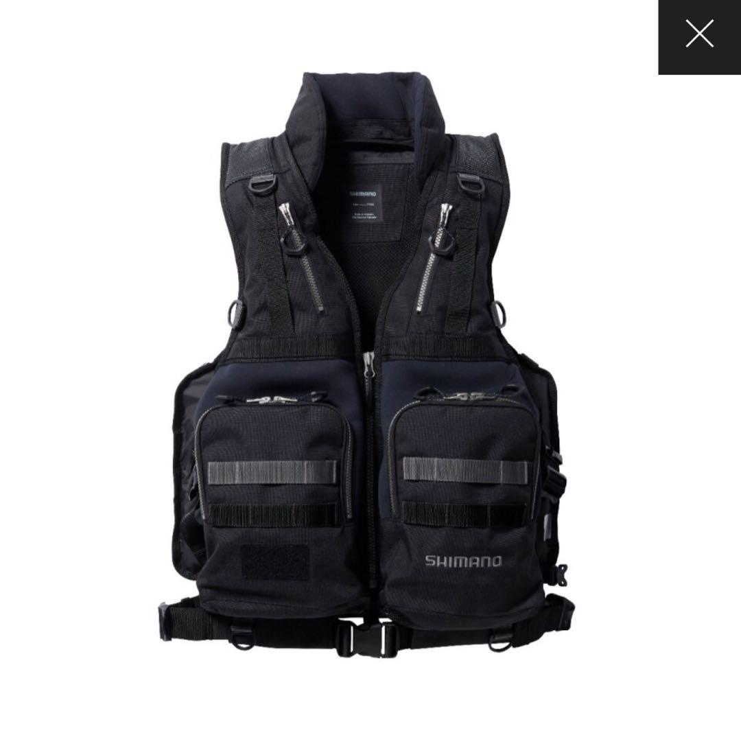 ふ*ー様 SHIMANO ロックショアタフベストVF-229X フローティングベ