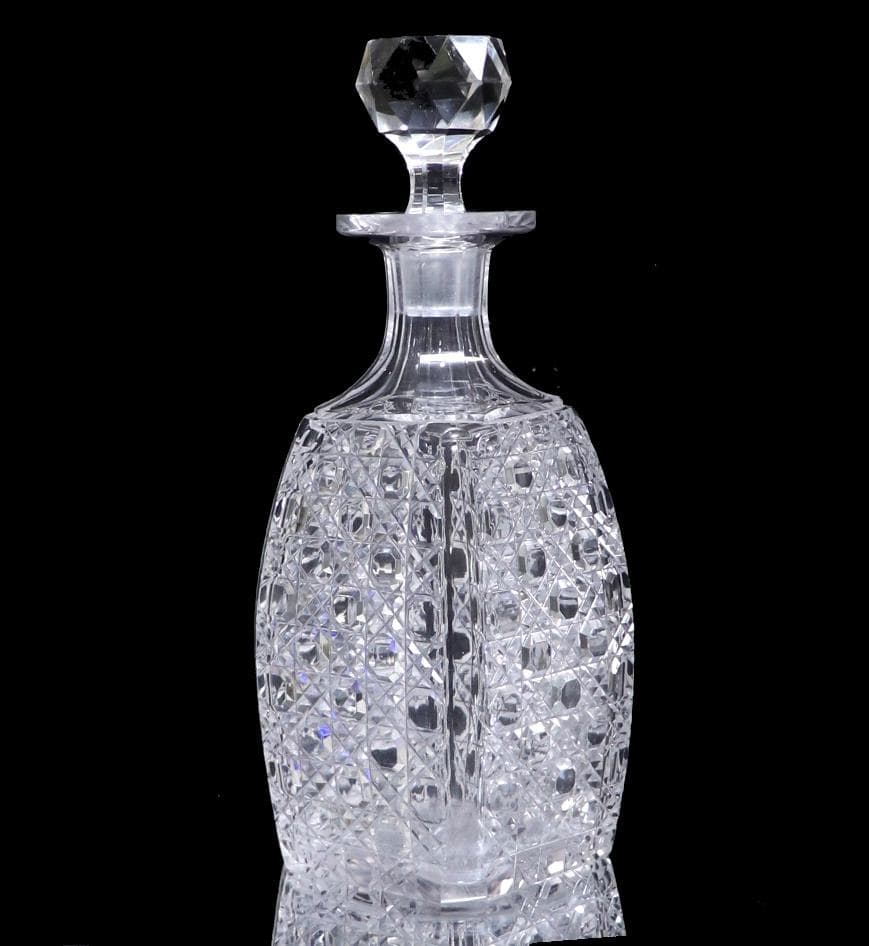 オールド・バカラ ディアマン・ピエーリー レア型 大型デカンタ 1.3kg 宝石