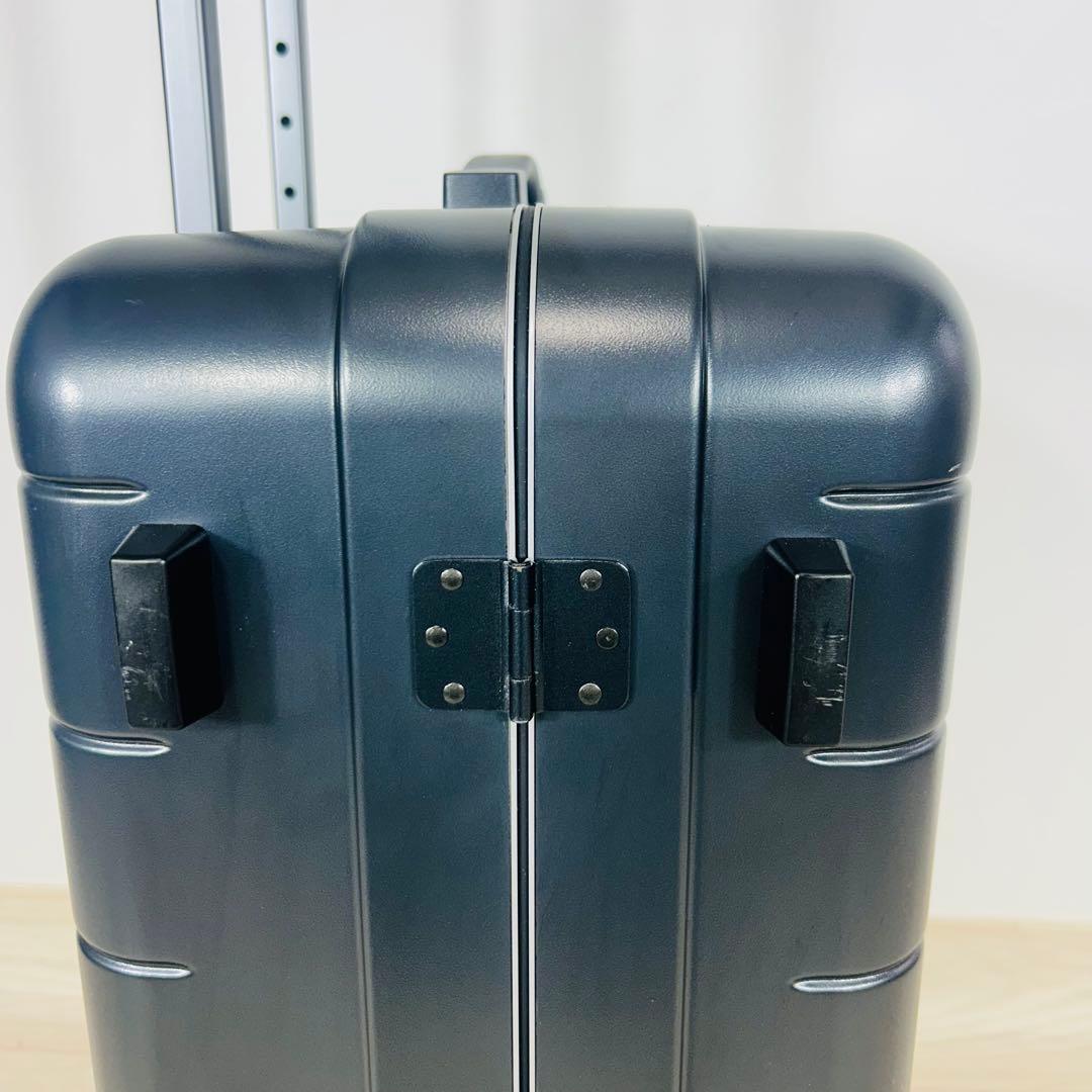 美品✨エース　プロテカ　スーツケース チェッカーフレーム 54L ガンメタリック