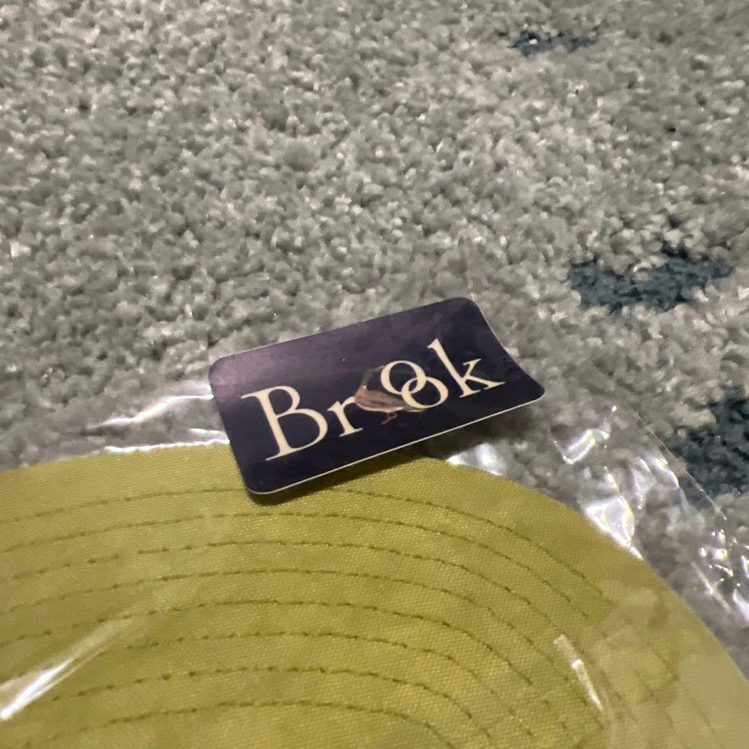 【新品ステッカー付】Brook Tagcap 帽子 蛍光イエロー 帽子 キャップ