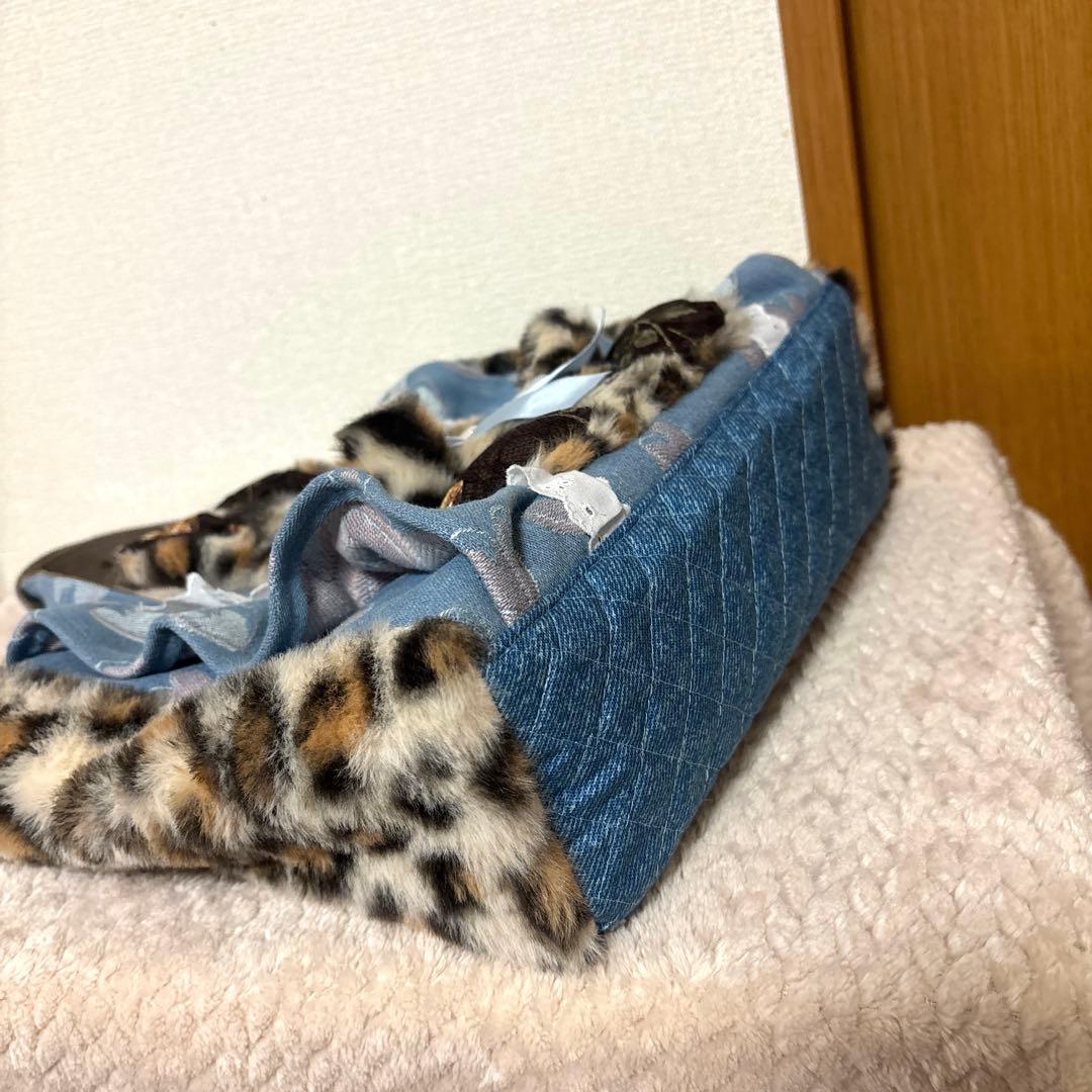 コヤンイサムチョン　ふわモコうさぎサンダーちゃんフリルトート＆ポーチ