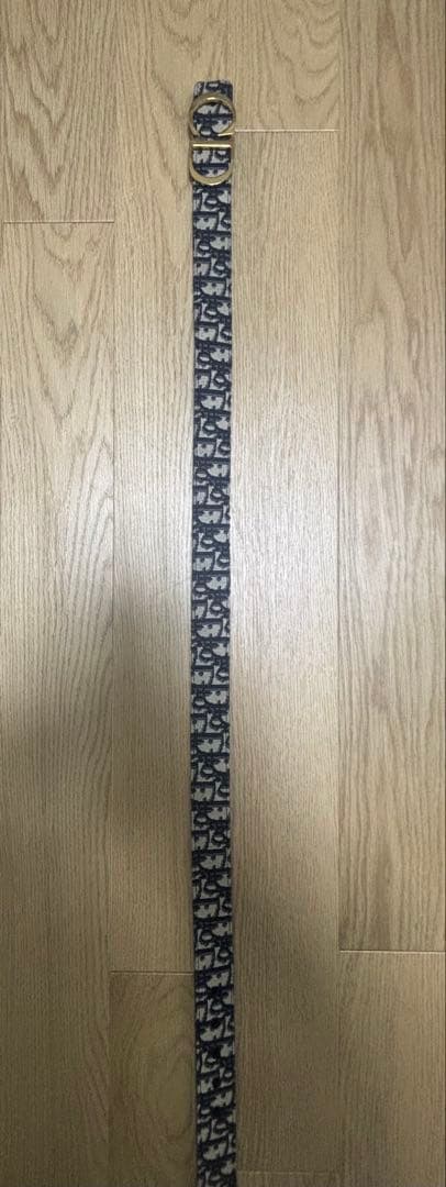 Christian Dior ブラックベルト 箱・説明書付き