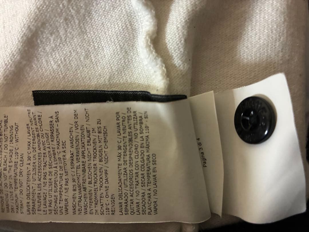 値下げ中❗️STONE  ストーンアイランドロンT ホワイト　正規品