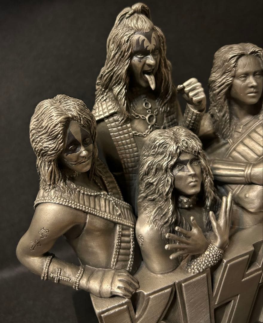 KISS キッス 世界500個限定 胸像 メンバーサイン 置物 インテリア