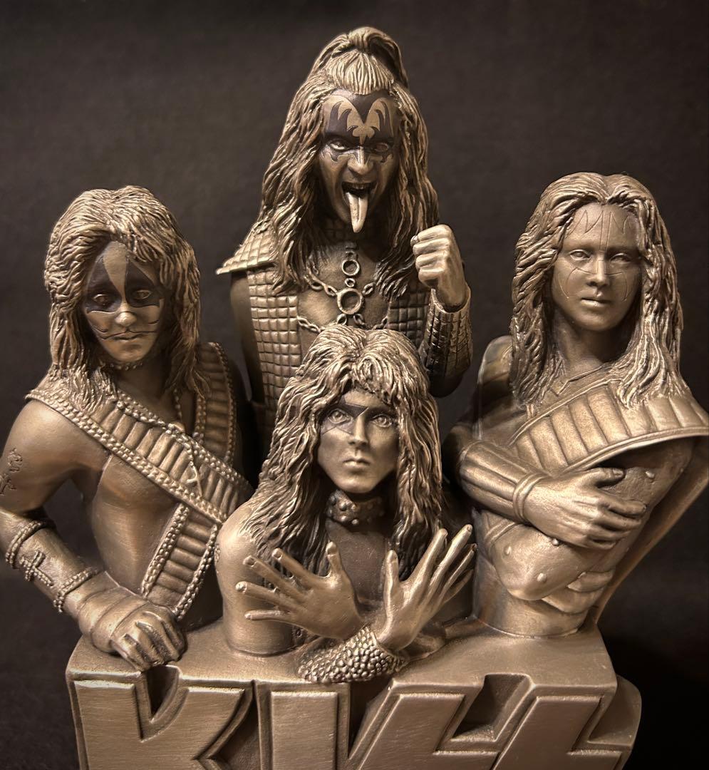 KISS キッス 世界500個限定 胸像 メンバーサイン 置物 インテリア