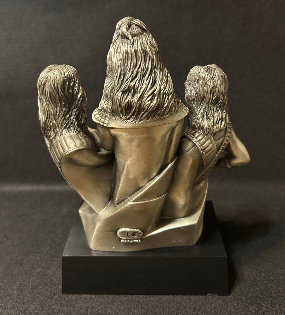 KISS キッス 世界500個限定 胸像 メンバーサイン 置物 インテリア