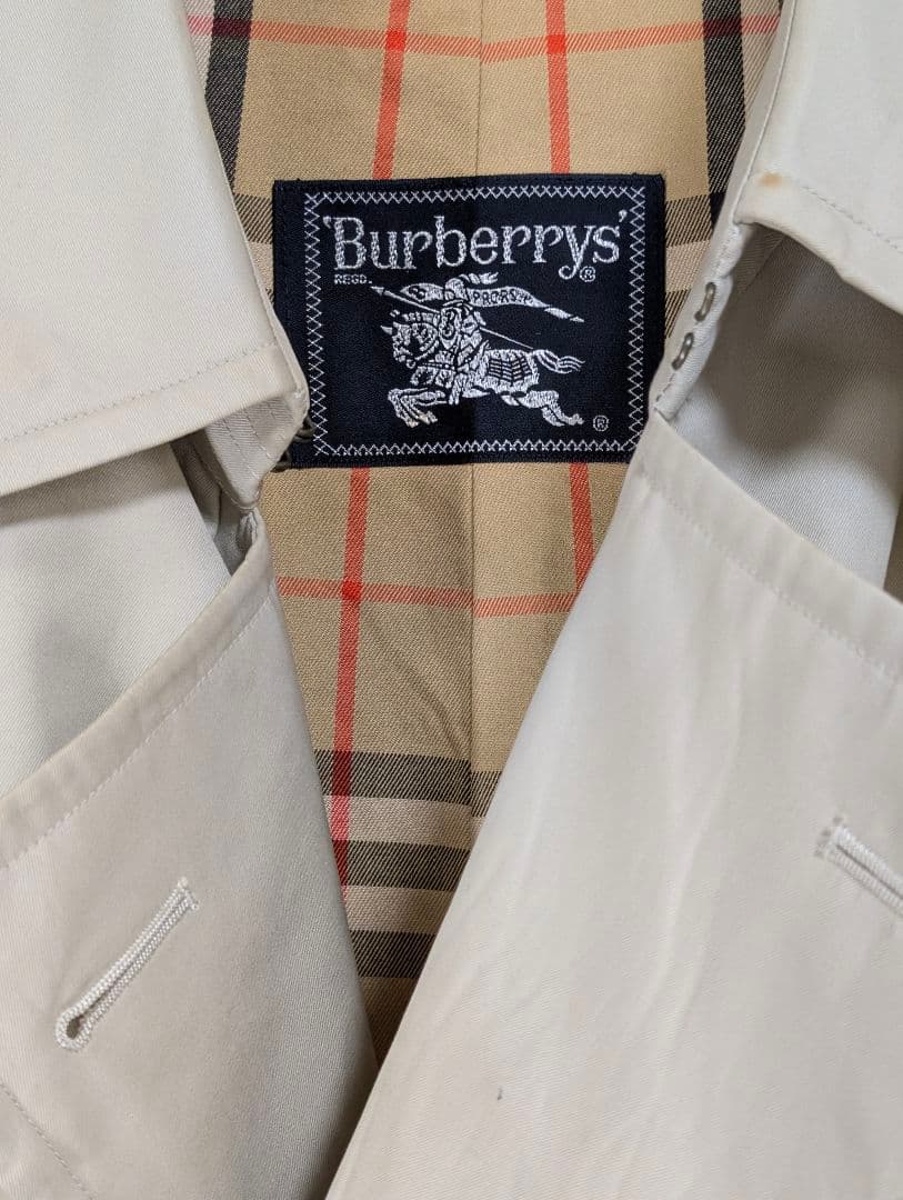 90s VINTAGE Burberrys ベージュ トレンチコート