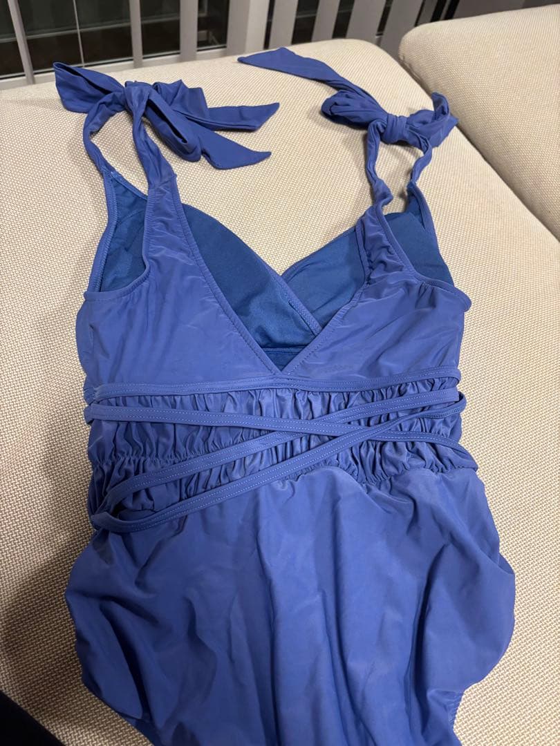 水着・ラッシュガード herlipto Corse Ribbon Swimsuit blue