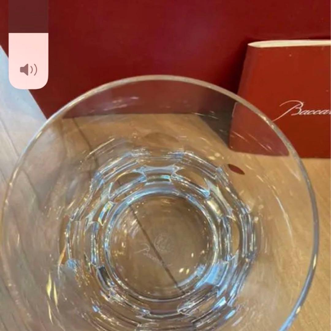 新品　2個　バカラ　ロックペアグラス　baccarat