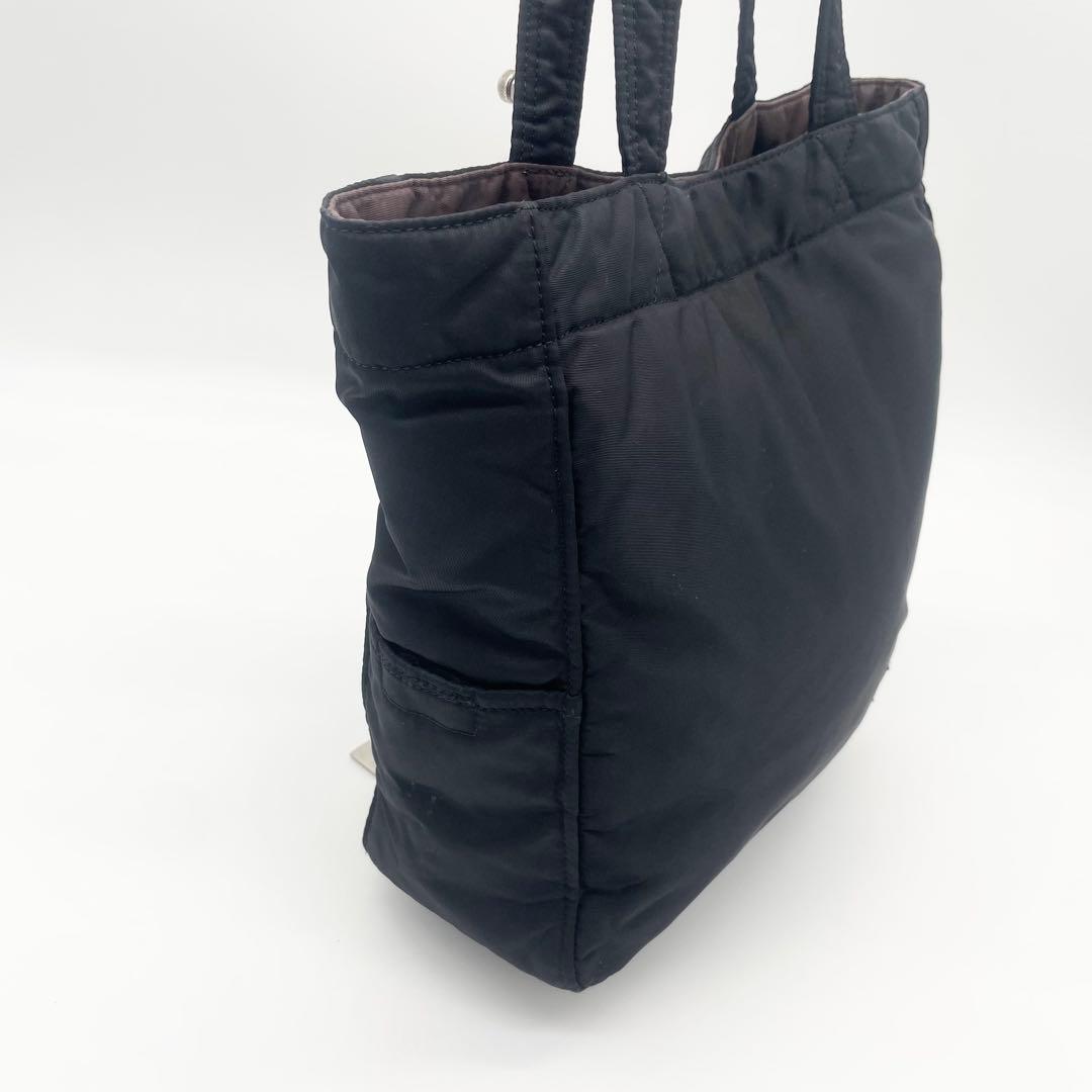 PORTER ポーター　クリーム　タンカー　トートバッグ　ブラック　美品