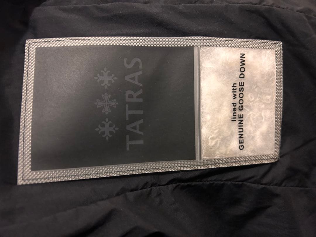 【極美品】タトラス 2023年モデル NOKO ダウンジャケット サイズ02