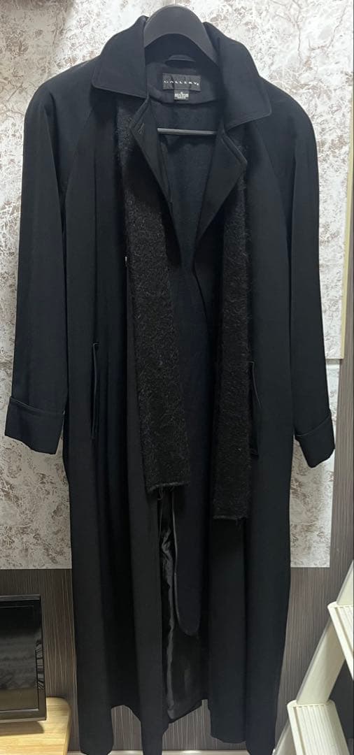 【着丈128cm】Super Long Coat 黒 sullen