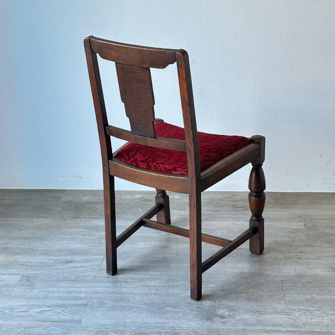 イギリス アンティーク 家具 ダイニング チェア 椅子 423A