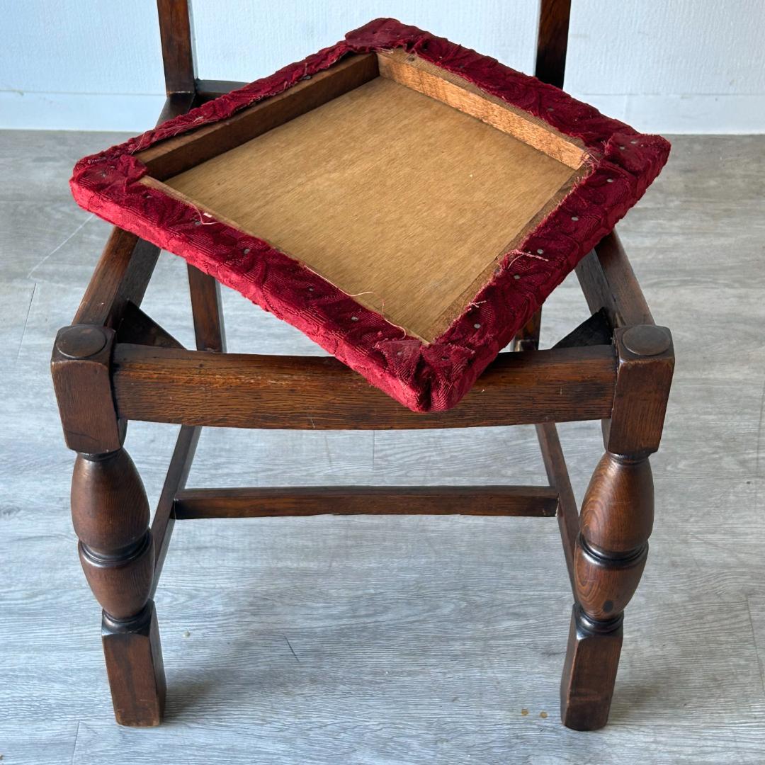 イギリス アンティーク 家具 ダイニング チェア 椅子 423A