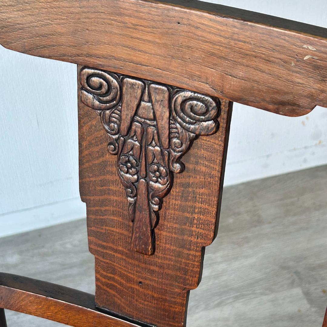 イギリス アンティーク 家具 ダイニング チェア 椅子 423A