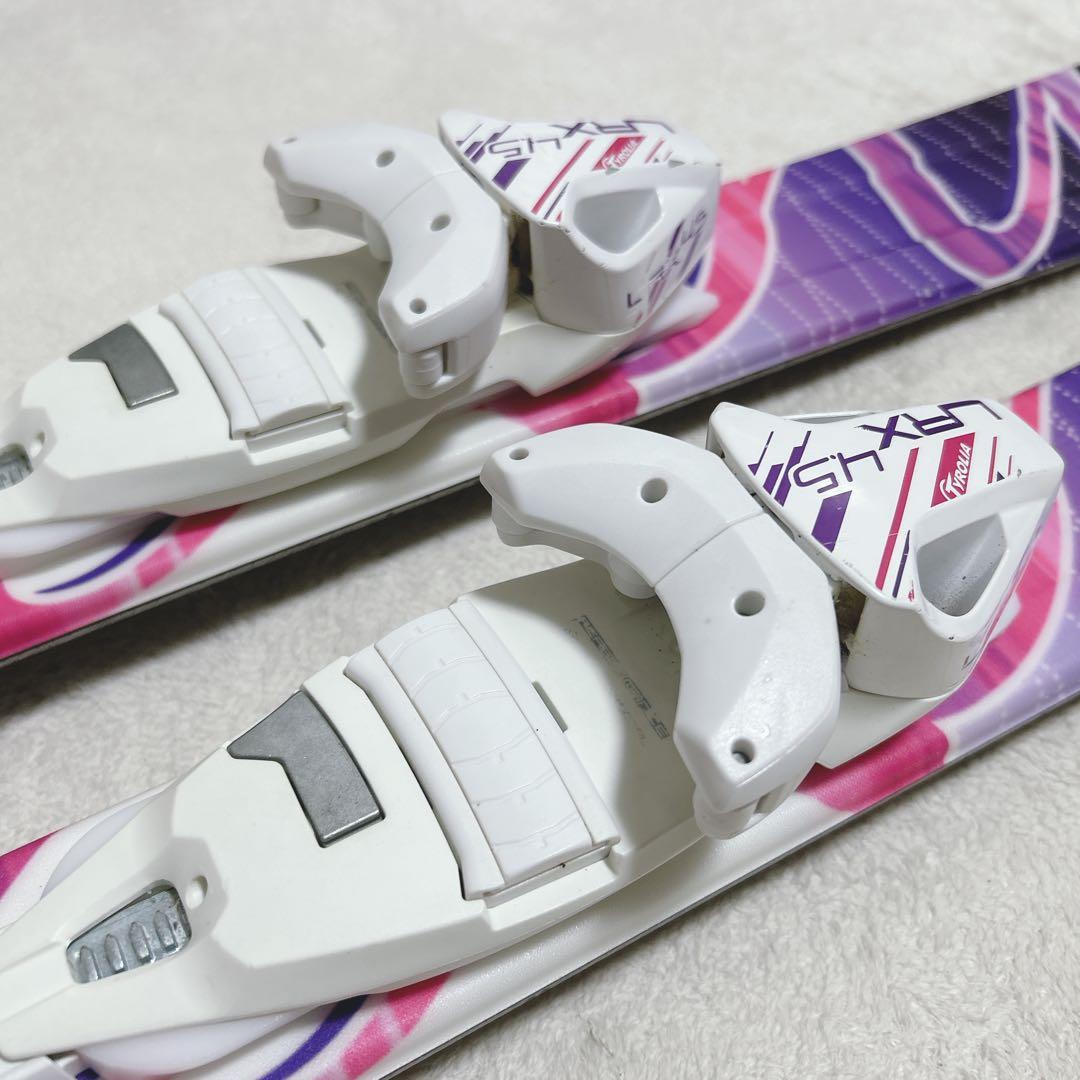 HART ジュニアスキー 117cmビンディング ストック 3点セット 女の子