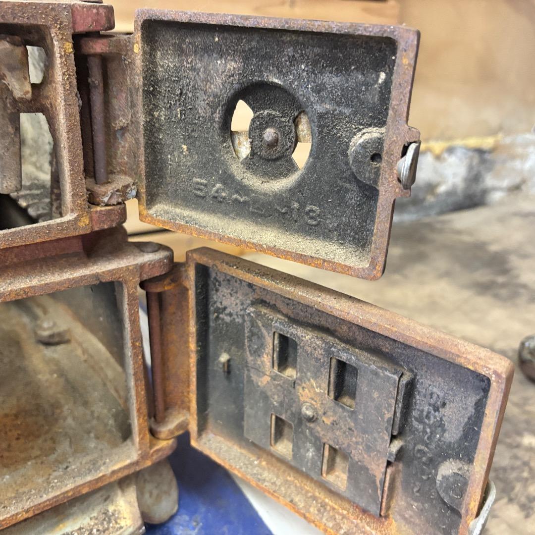 最終値下げ❗️福禄ストーブ 石炭・薪ストーブ 暖房 レトロ 当時物 鋳物