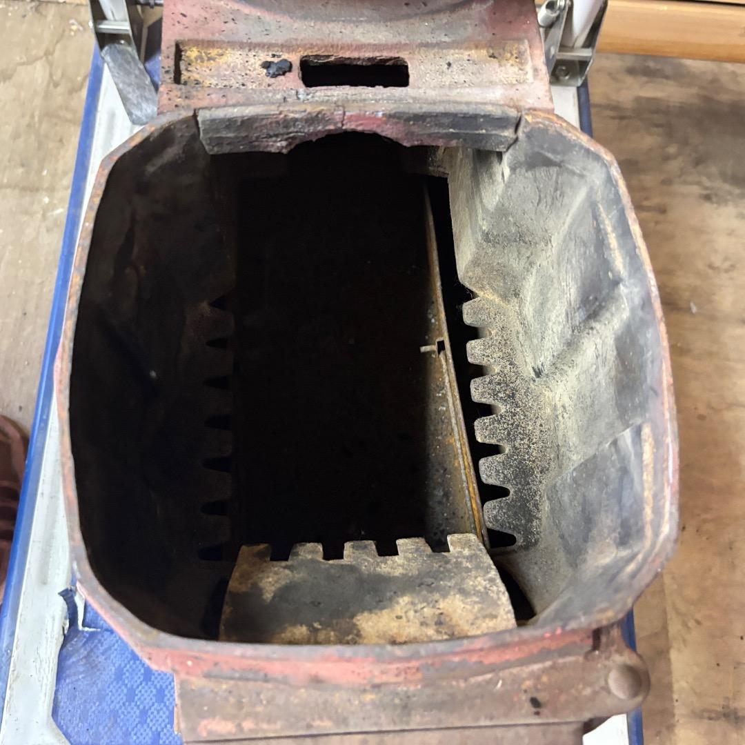 最終値下げ❗️福禄ストーブ 石炭・薪ストーブ 暖房 レトロ 当時物 鋳物