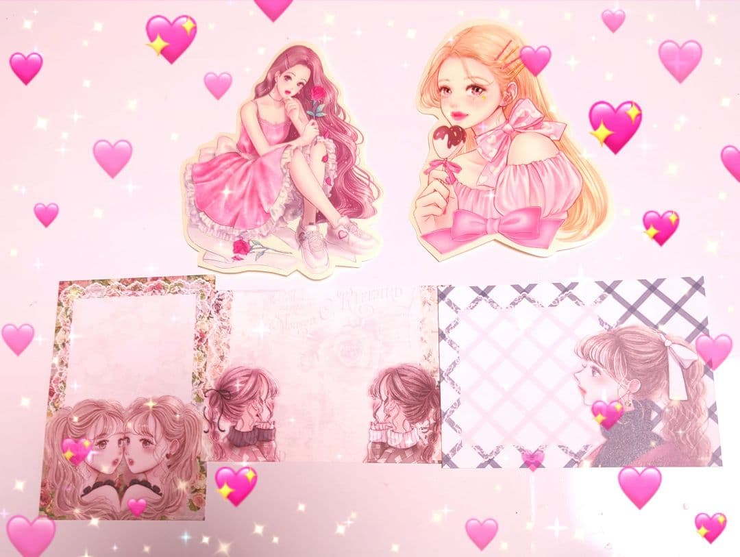 みぃーちゃん❤様ご確認用❤可愛いピンクメモ#741