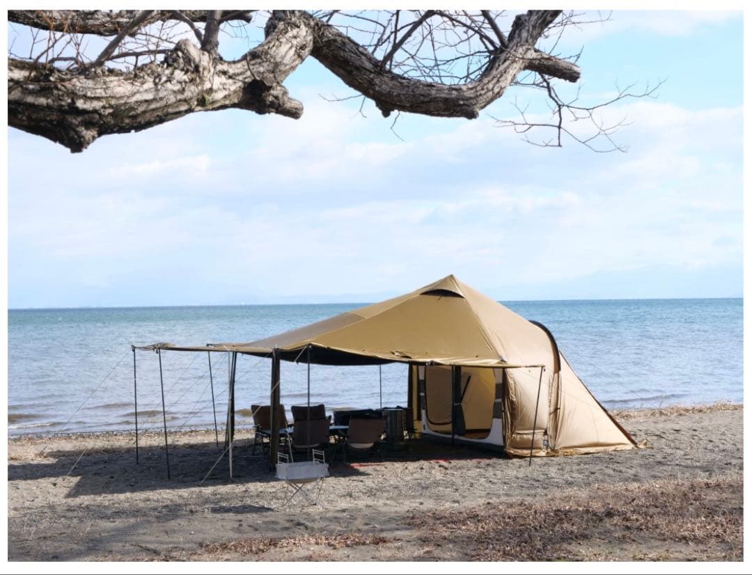 ラーテルワークス　WAL3テント　ブラウンベージュ