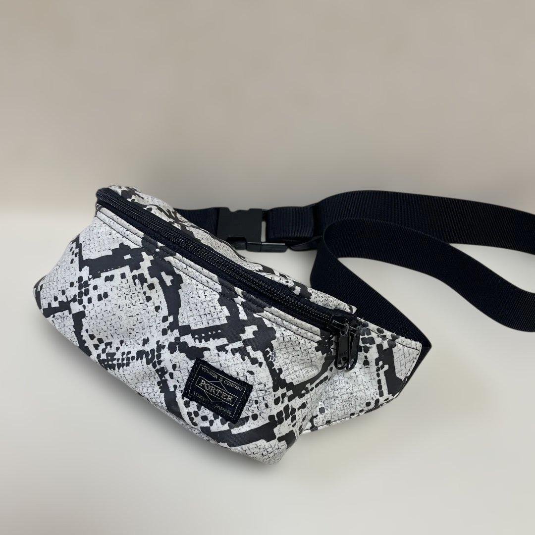 HEAD Porter ウエストポーチ　蛇柄　スネーク　パイソン