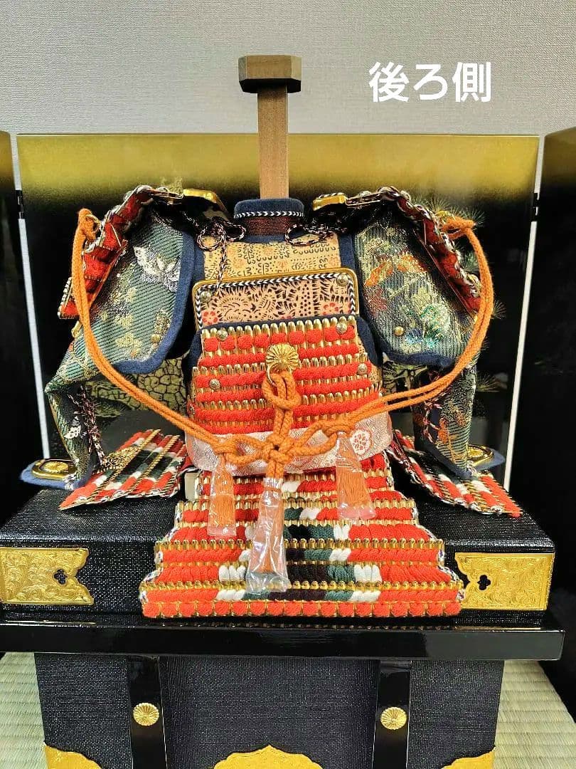①　吉徳　五月人形　京甲冑　鎧兜【五月人形・刀・破魔矢・お手入れセット他】のみ