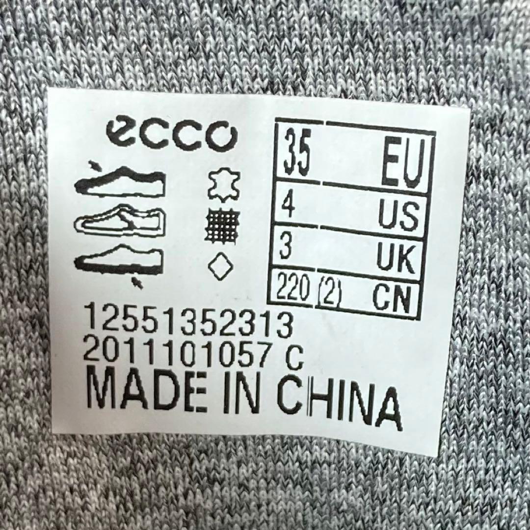 新品同様 エコー ゴルフシューズ ホワイト レザー BOAシステム ゴアテックス