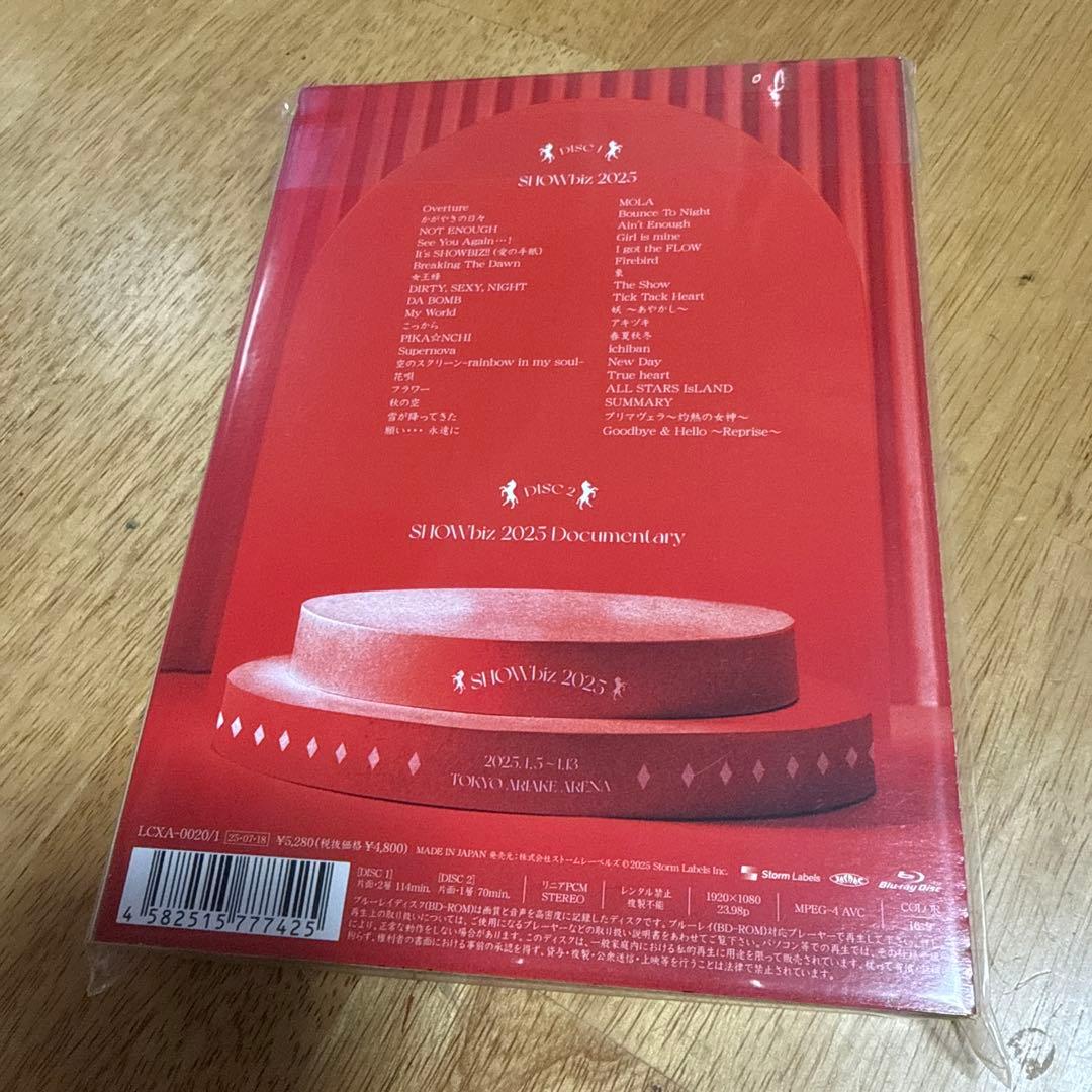 SHOWbiz 2025 BluRay版