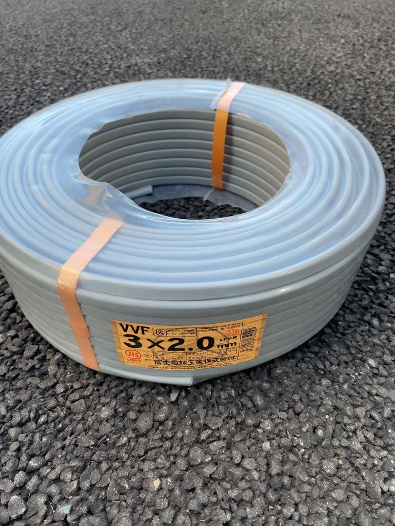 VVFケーブル 2.0mm-3c(100m)
