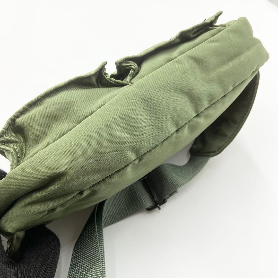 極美品　PORTER TANKER ポーター　タンカー　ウエストバッグ　グリーン